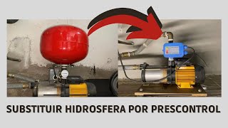 Como substituir hidrosfera por prescontrol en bomba de agua [upl. by Kennet669]