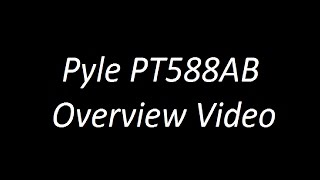 PT588AB Overview Video [upl. by Ahsiekin]