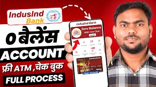 Indusind Bank Account Opening Online 2024  Indusind Bank Zero Balance Bank Account Opening Online [upl. by Nelrsa369]