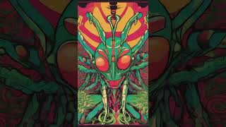 Death Duel of the Mantis AI Gen Psychedelic Kung Fu Funk [upl. by Ennovyhs]