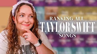 Ranking Taylor Swift’s Entire Discography debut to speak now tv [upl. by Elocyn]