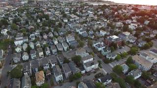 Drone Munjoy Hill Portland Maine [upl. by Afinom]