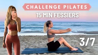 CHALLENGE PILATES DÉBUTANT 7 JOURS 37  15 MIN FESSIERS  SANS ÉQUIPEMENT  JESSY PILATES [upl. by Werby215]