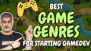 Best game genres for beginner game devs  Game design tips [upl. by Nyltiac758]