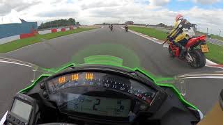 Donington track day ZX10r no limits [upl. by Letnuahs298]