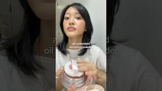 An underrated oil control powder for oily  sensitive skin [upl. by Esiralc]