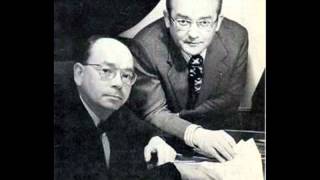 Aloys and Alfons Kontarsky play Milhaud Scaramouche [upl. by Evangelin]