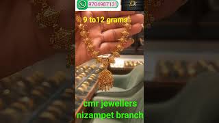 Lightweightt beautiful necklaces designs 10 grams cmrjewellers nizampet ytshorts trending [upl. by Mame]