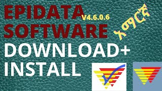 How to download amp install epidata  እንዴት አድርገን epidata software ማዉረድና መጫን እችላለን very uncomplicated [upl. by Shannen966]