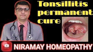 Tonsillitis Treatment best homeopathic medicine  sore throat explain in detail [upl. by Aenaj]