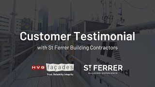 Customer Testimonial St Ferrer Building Contractors [upl. by Akinehc]