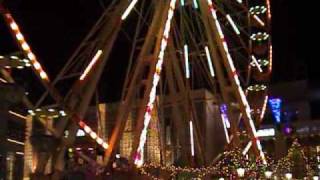 Riesenrad auf dem Weihnachtsmarkt in Hagen 2007 [upl. by Aihsein302]