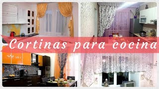 100 modelos de 🖼 cortinas para cocina modernas 2019 [upl. by Barsky639]