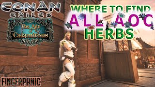 Conan Exiles Age of Calamitous AoC Plants Herbs [upl. by Hairej]