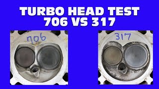 BOOST VS HEAD FLOWWHAT STOCK HEAD SHOULD YOU PICK FOR A TURBO LS 706 VS 317DOES MORE FLOW MATTER [upl. by Allyce]