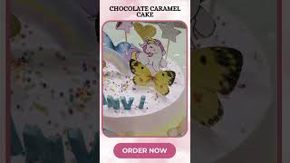 Chocolate caramel🎈🎉caramelcake chocolate cake cakedecoratingtutorials cakedecorating cake [upl. by Belayneh]