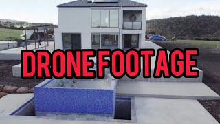 🇦🇺 EXPOSED AGGREGATE CONCRETE amp RETAINING WALLS DRONE FOOTAGE 🇦🇺 [upl. by Yenreit985]