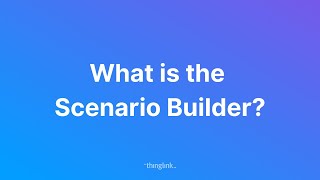 What is the ThingLinks Scenario Builder [upl. by Fugazy787]