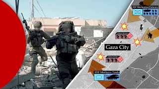 🔴 IsraelGaza War Update Israel Enters Urban Combat • Palestinian Tactics Explained • Siege of Gaza [upl. by Ivett]