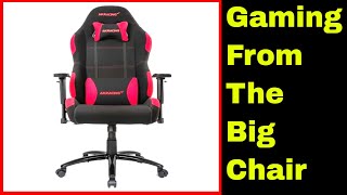 AKRacing Core Series EXWide Gaming Chair AKEXWIDEBK [upl. by Aicenev10]