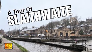 SLAITHWAITE  A look at this nice little village  November 2024 walking fyi tour [upl. by Ennairoc]