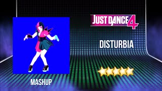 Just Dance 4  Disturbia  Mashup [upl. by Ynitsed]