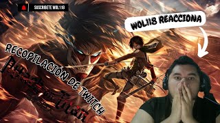 Viendo Shingeki no Kyojin quotATTACK ON TITANquot por PRIMERA VEZ  REACCIÓN Episodio 1 [upl. by Wernher925]