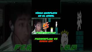 FNF  Fernanfloo Vs Mario cat  Lyrics en español  Friday night Funkin fnf fernanfloo mariocat [upl. by Kealey499]