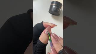 How to remove a press on without damaging your nail💅🏻 nails naildesigns nailart tips [upl. by Htaeh44]