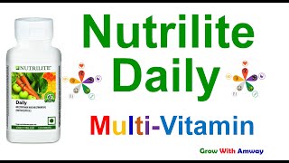 Maximize Your Health Nutrilite Daily Multivitamin Guide  Best Practices amp Timing [upl. by Aynotal]