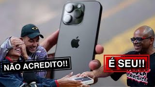 DEI UM IPHONE DE PRESENTE PRO JHAMAL [upl. by Albric]