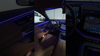 New 2024 Mercedes Benz E350 Ambient Lighting Looks Insane [upl. by Oderfodog]