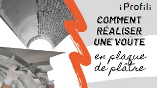 Réalisation dune voûte en berceau📐👷🏻‍♀️📏👷🏻‍♂️  iProfili [upl. by Noside]