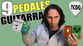 Los pedales de guitarra clásicos que todo guitarrista debería tener Review 9 pedales [upl. by Pavkovic981]