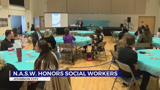 NASW hosts celebration honoring social workers [upl. by Ambros]