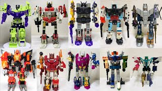 【G1 TV】变形金刚 G1合体金刚 大盘点 合集 Transformers Ultimate combiners トランスフォーマー 合体戦士大集合 G1 Toysタカラ TAKARA [upl. by Aleakam]