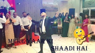 Mere Yaar Ki Shaadi Hai  Mister Khan  Paris France [upl. by Hammock200]