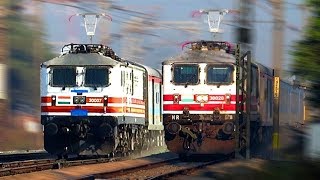 Gatimaan Express Full Speed 160 kmph compilation  Indian Semi High Speed Train [upl. by Oznol116]