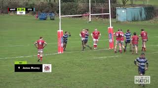 Short Highlights Whitchurch RFC v Stoke RUFC 12th February 2022 [upl. by Nodarse]