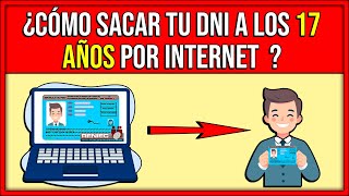 ¿Cómo SACAR DNI AZUL a los 17 años por internet💳 [upl. by Teplitz40]