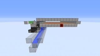 Combined Minecart Unloading  Water Stream System [upl. by Rena]