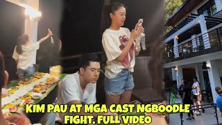 KIM CHIU PAULO AT MGA CAST SAMA SAMANG NAGBOODLE FIGHT AT NAGCELEBRATE FULL VIDEO [upl. by Karlens]