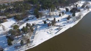 James Fort covered in snow [upl. by Yorgerg51]