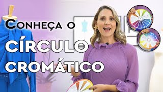 Círculo Cromático De Moda Para Combinação De Cores De Roupas E Tecidos  By Roberta Pasqualatto [upl. by Mcloughlin]