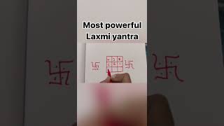 Most powerful Laxmi yantra to attract money [upl. by Anawd492]