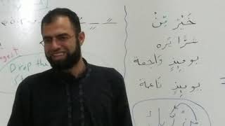 Easy Tajweed  Idgham with ghunnah 1 Sh Abdullah Khadra [upl. by Eerbua8]