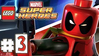 LEGO Marvel Superheroes  DEADPOOL MISSION 03  A Shock Withdrawl 100 Completion [upl. by Pernell]