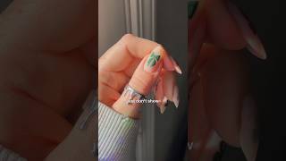 the nails 😌💅🏻🎀 the voiceover 👹😈🤣 nailart nails christmas diynails holidaynails nailinspo [upl. by Nosduh40]