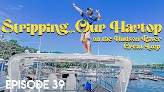 EP 39  KINGSTON TO NEW BALTIMORE NY ON THE GREAT LOOP [upl. by Pich]