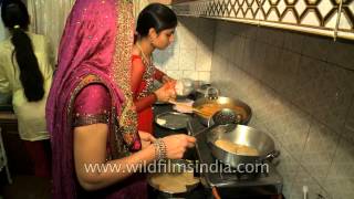 Special diwali food preparation  Fatehpur Beri Delhi [upl. by Absalom636]